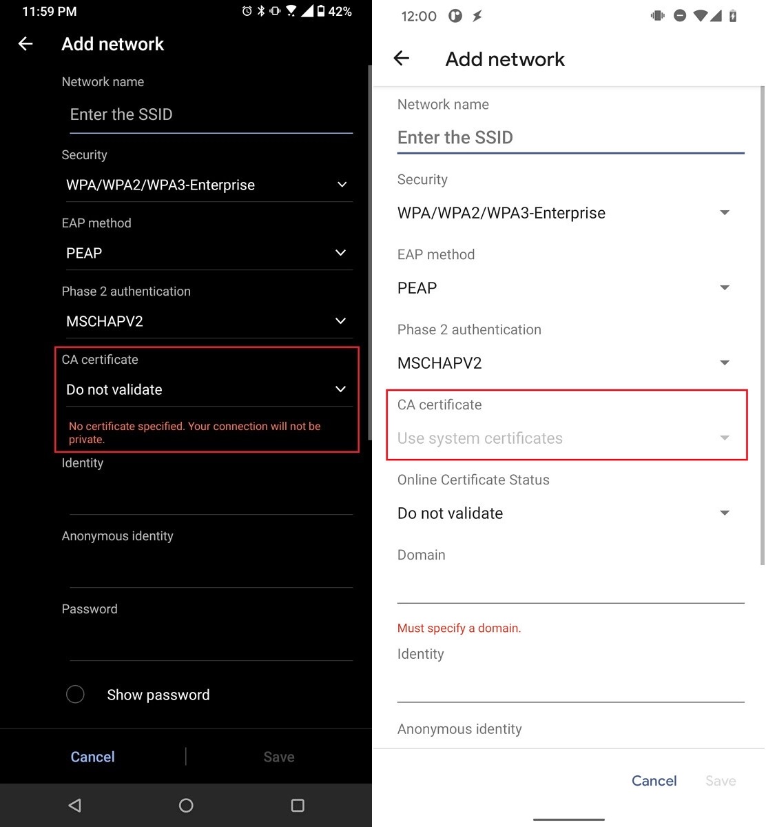 Pixel Android 11 conexion wifi