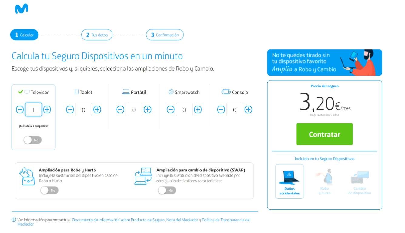 Seguro Dispositivos de Movistar