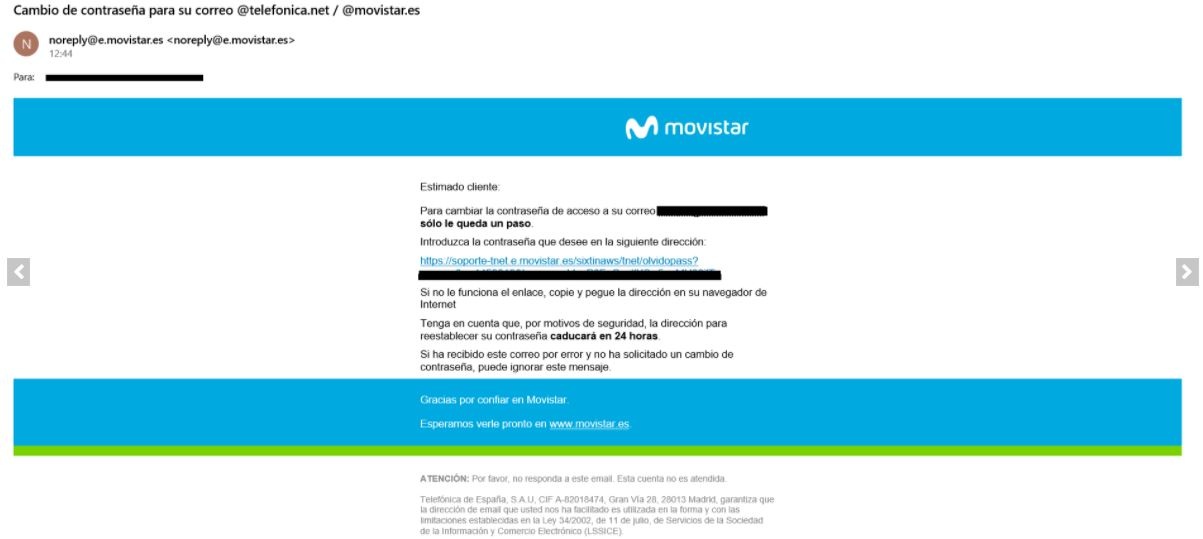 Email Movistar