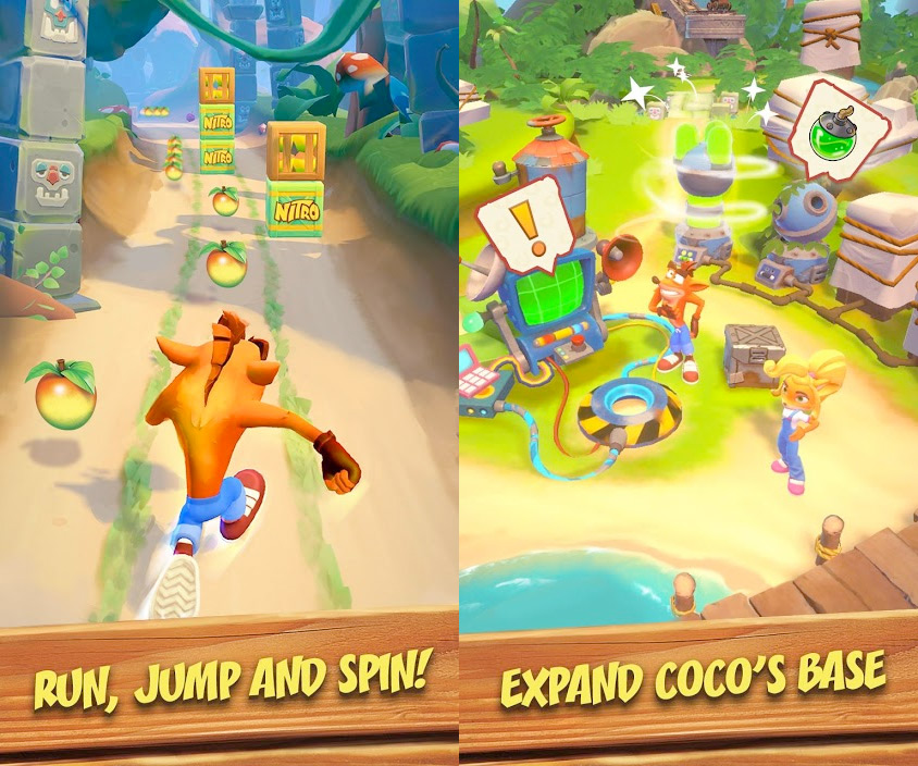 Crash Bandicoot: On the Run! ya se puede descargar en cualquier Android