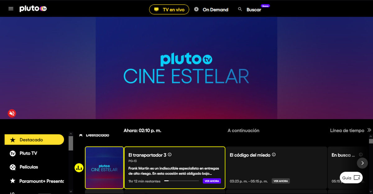 Pluto tv alternativa gratis a la televisión de cable en Estados Unidos