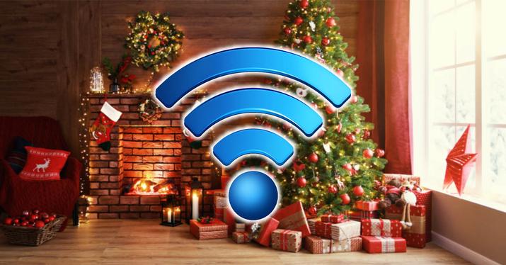 mala conexión wifi navidad