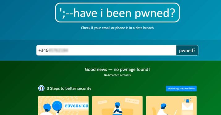 Have I Been Pwned