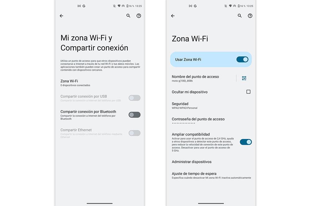 Zona WiFi Android