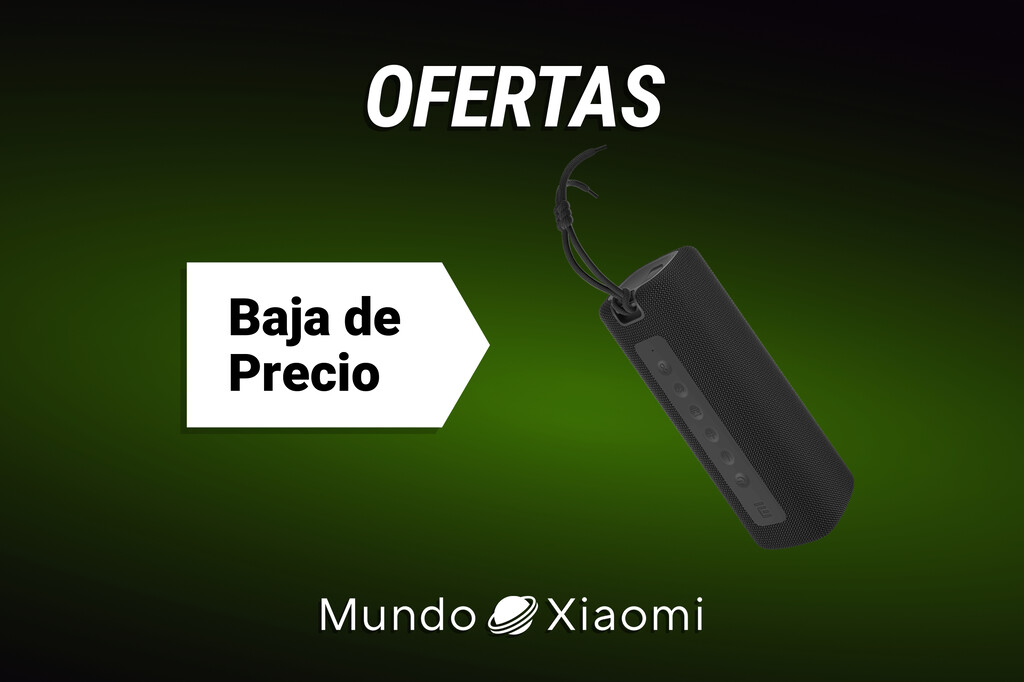 Este altavoz Bluetooth de Xiaomi está de oferta para darle vida a tus ratos libres con tus canciones favoritas