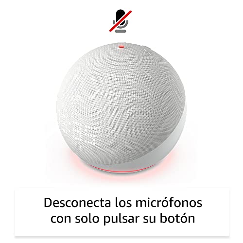 Nuevo Echo Dot (5.ª generación, modelo de 2022) con reloj | Altavoz inteligente con reloj y Alexa | Gris azulado