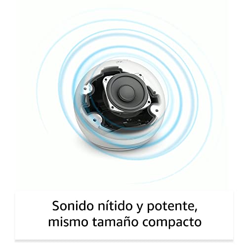 Nuevo Echo Dot (5.ª generación, modelo de 2022) con reloj | Altavoz inteligente con reloj y Alexa | Gris azulado