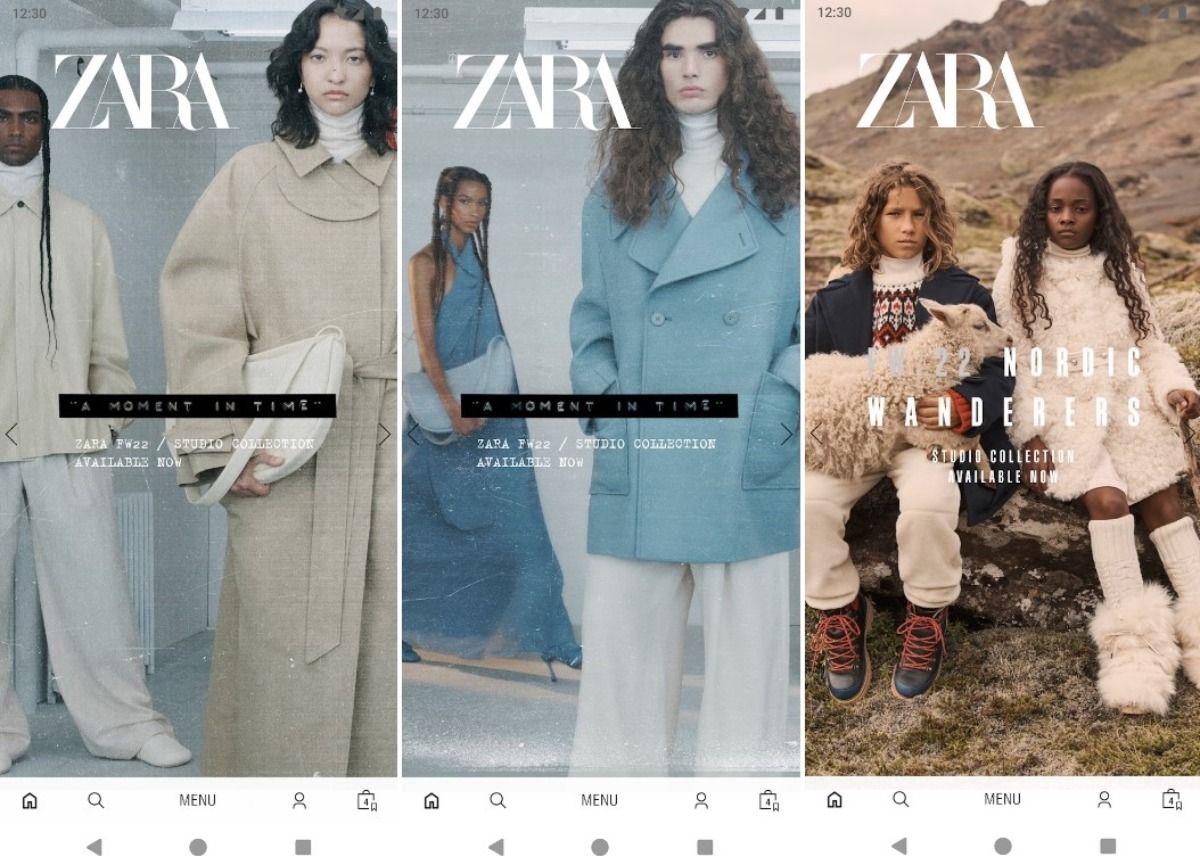 Zara colección de ropa en línea