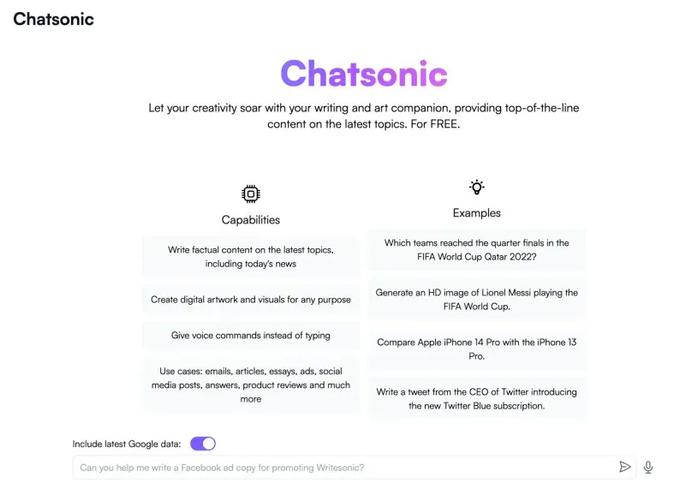 Chatsonic