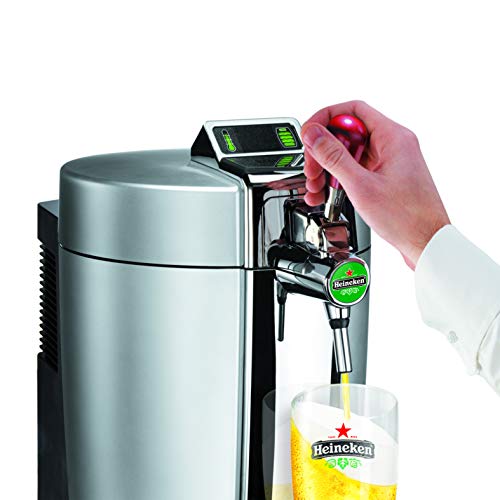 Krups vb700e00 máquina de cerveza Beertender Loft Edition plata/cromo