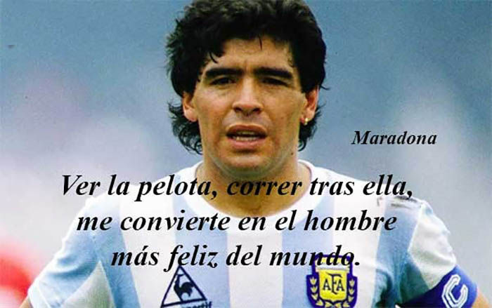 Frase de futbol corta