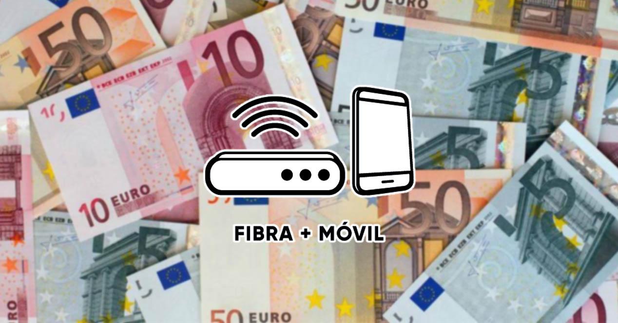 fibra y móvil tarifas