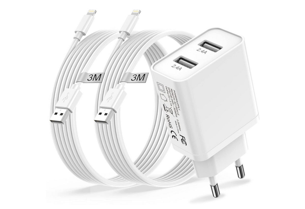 1cargador HOSOW lighning - USB-C iPhone 14