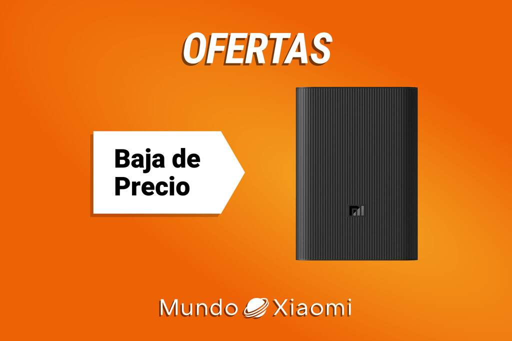 No te quedes sin batería en plena calle o de viaje: con esta smart bank de 10.000 mAh de Xiaomi y alta velocidad cargarás tu móvil un 20% más barato