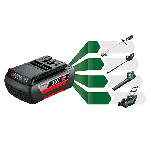 Bosch Cortadora de césped Home and Garden AdvancedGrassCut 36 a batería (1 batería, sistema de 36 voltios, círculo de corte de 30 cm de diámetro, en caja)
