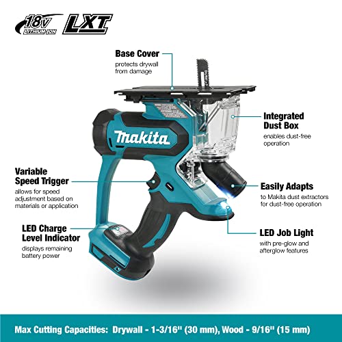 MAKITA DSD180Z - Cortador de tabiquería seca 18V