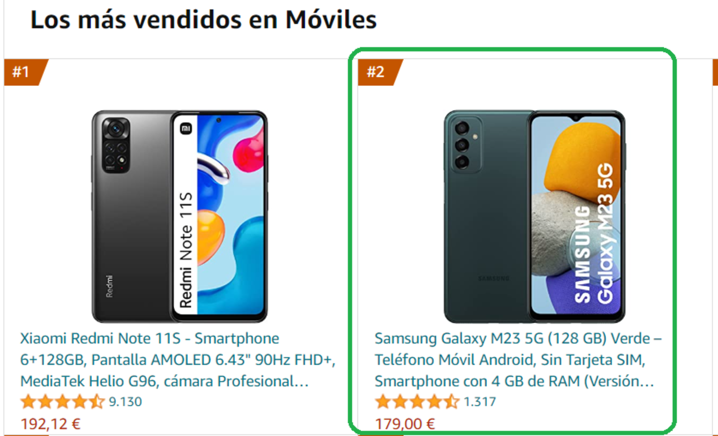 moviles mas vendidos