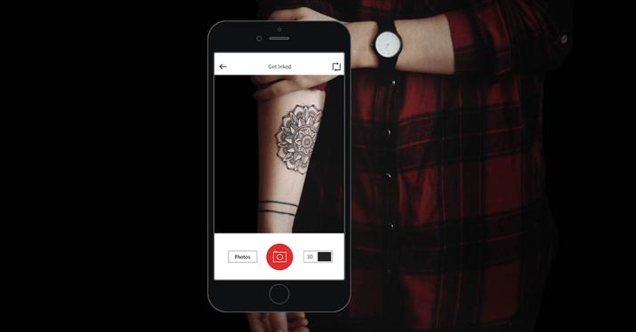 apps móvil probar tatuajes