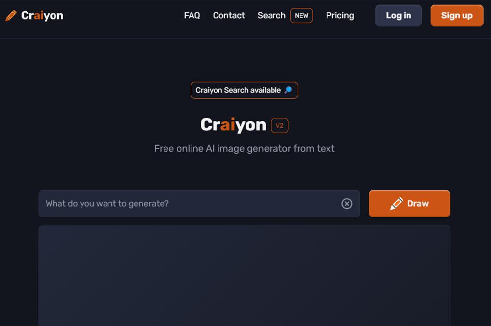 Craiyon web