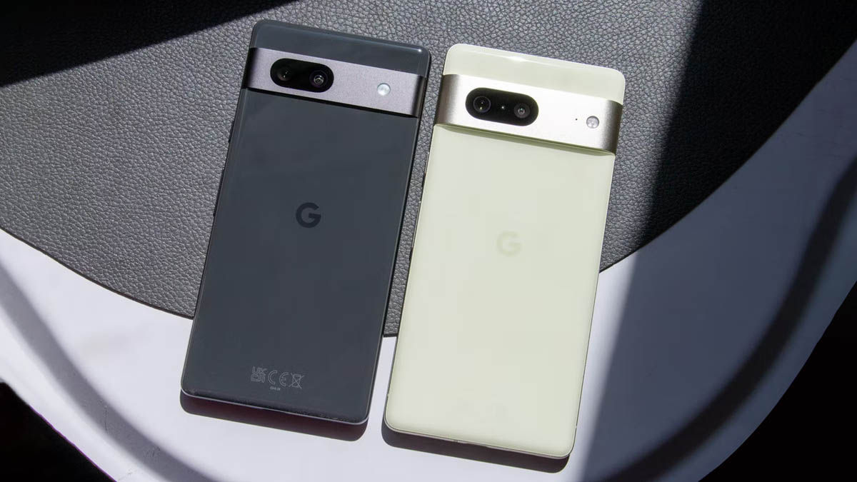 Google Pixel 7a vs Google Pixel 7 comparativa diseños fabricacion