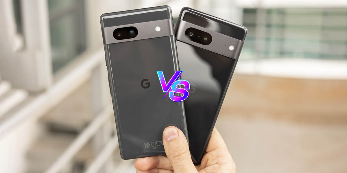 Google Pixel 7a vs Google Pixel 7 comparativa