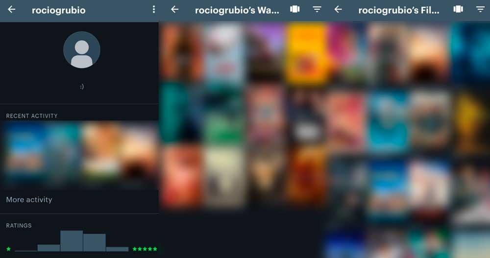 Letterboxd perfil