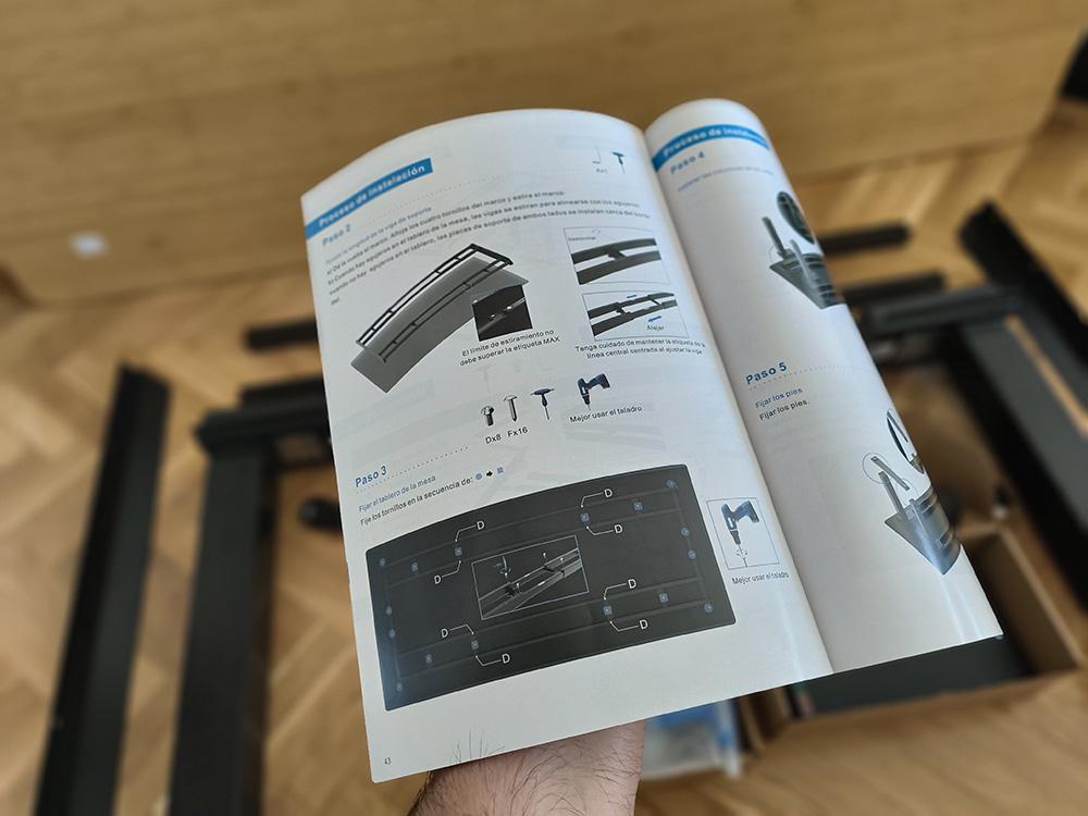 Escritorio Flexispot EQ7 instrucciones