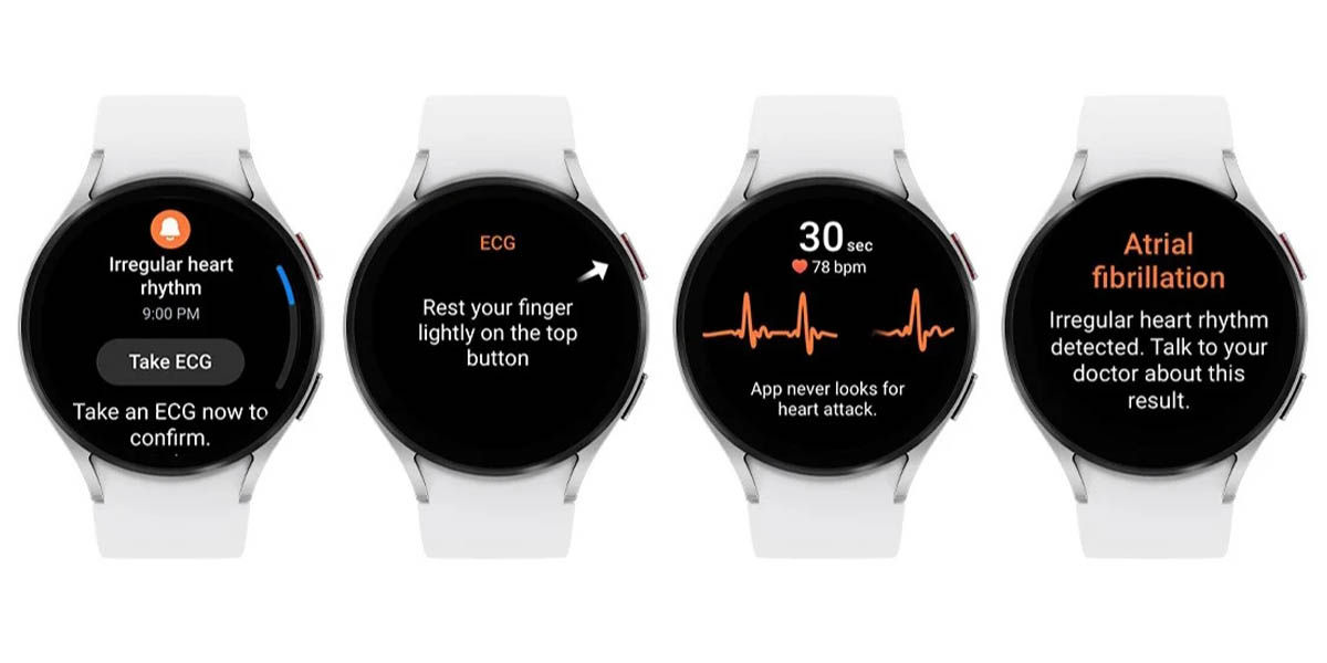 notificacion ritmo cardiaco irregular samsung galaxy watch