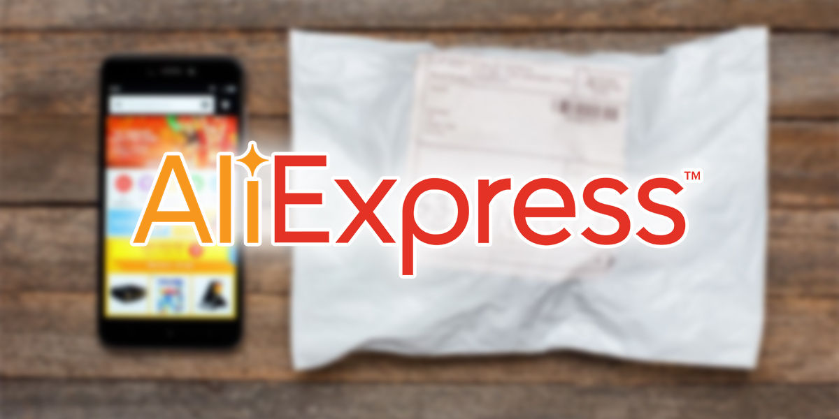 El paquete llegó a la oficina de transporte en AliExpress