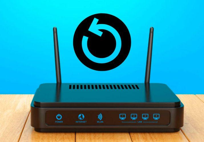 reiniciar router