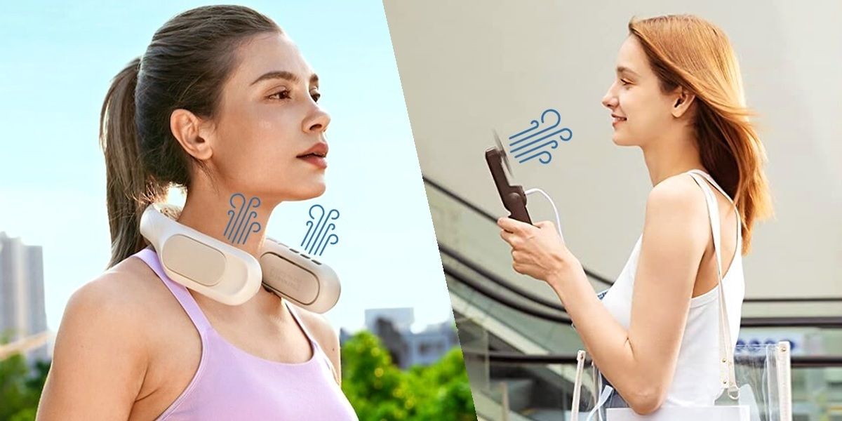 Los mejores ventiladores portatiles y de cuello para este verano