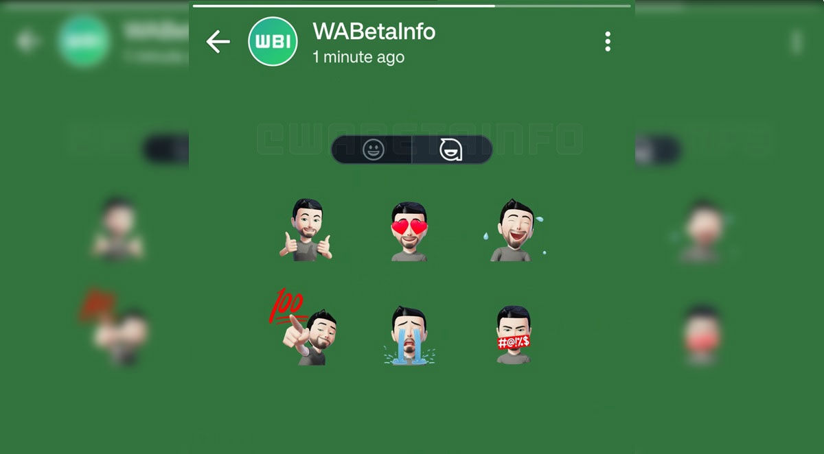 Pronto podrás responder los estados de WhatsApp usando tu avatar animado