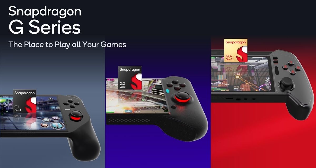 Snapdragon G Series los nuevos procesadores de Qualcomm para consolas como la Steam Deck