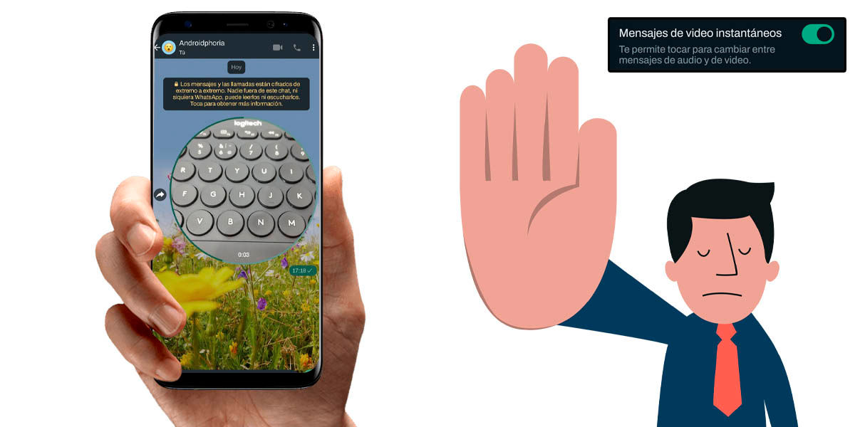 Cómo desactivar los mensajes de vídeo en WhatsApp