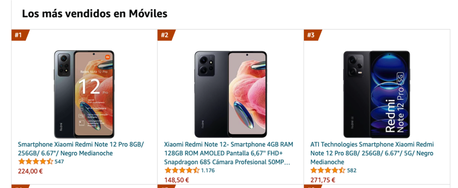 moviles mas vendidos amazon