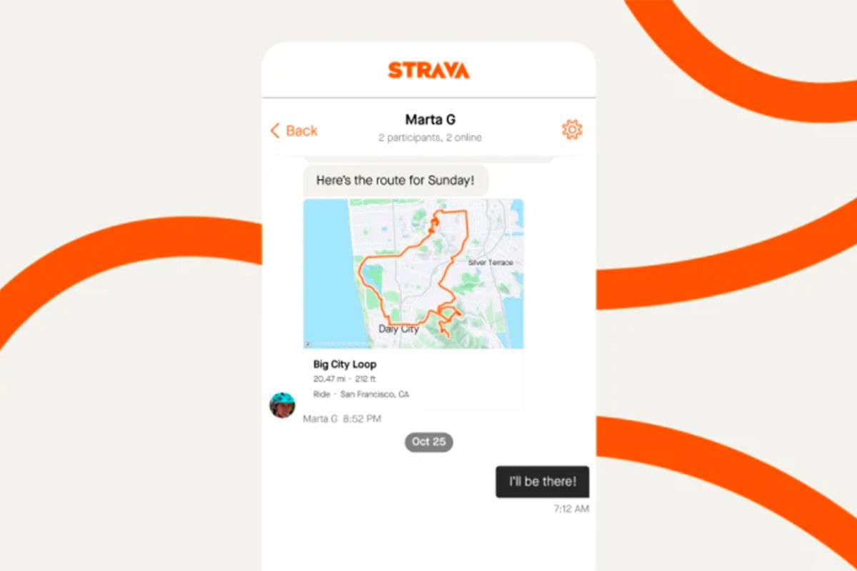 Strava rompe barreras: mensajes gratis en Android e iOS