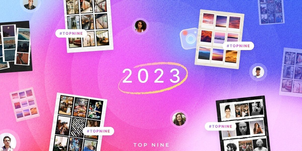 como compartir tu Top Nine 2023 de mejores publicaciones en Instagram