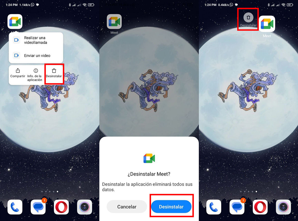 Cómo desinstalar Google Meet en Android normalmente 1