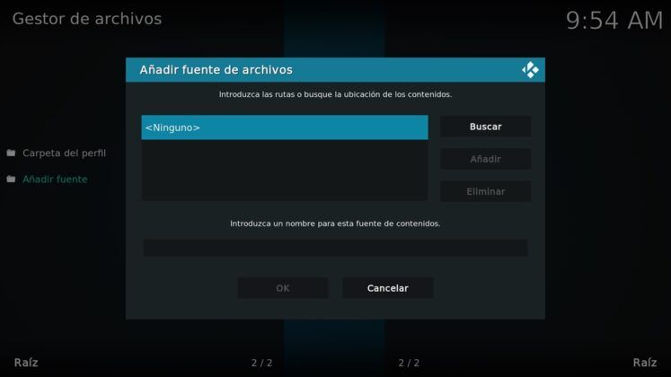 como instalar luar en kodi - paso 4