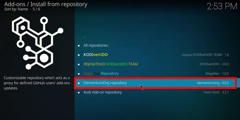 Cómo instalar el addon Elementum en Kodi 6