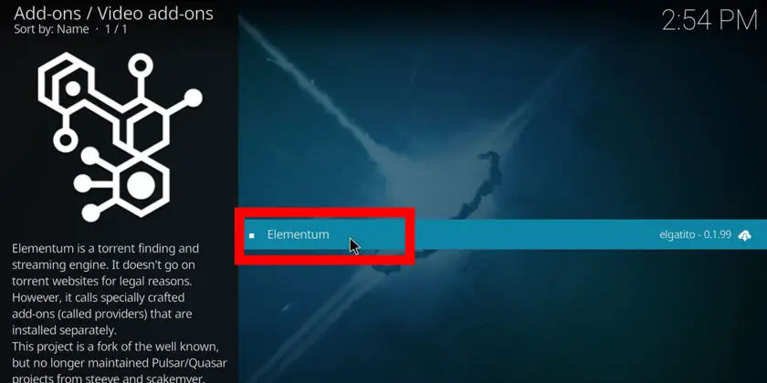 Cómo instalar el addon Elementum en Kodi 8