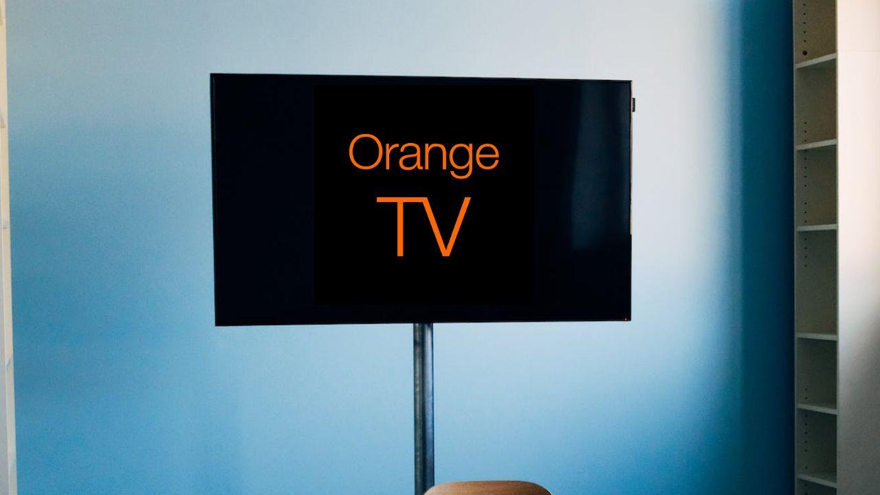 Smart TV con el logo de Orange TV