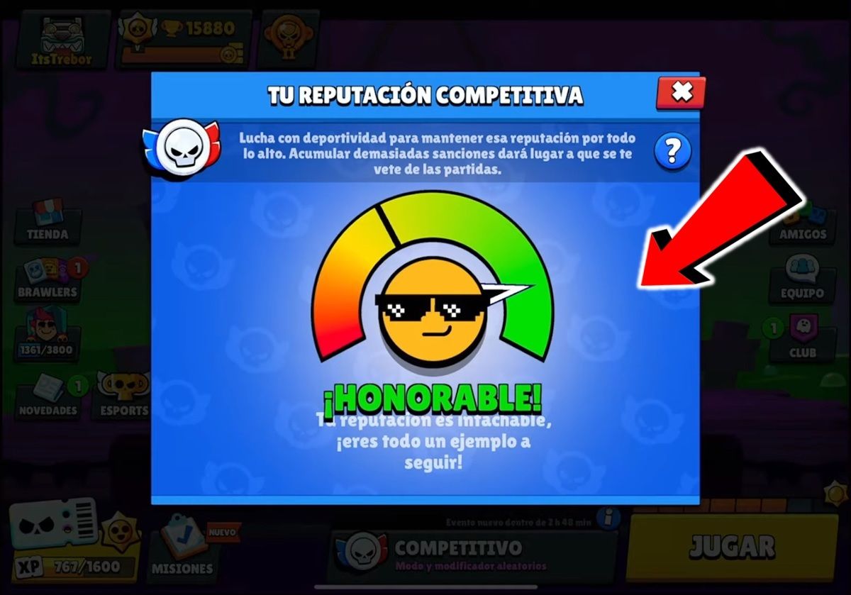 reputacion del competitivo de Brawl Stars 2024