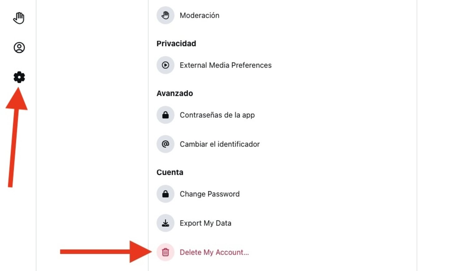 Cómo darse de baja de Bluesky y eliminar todos tus datos