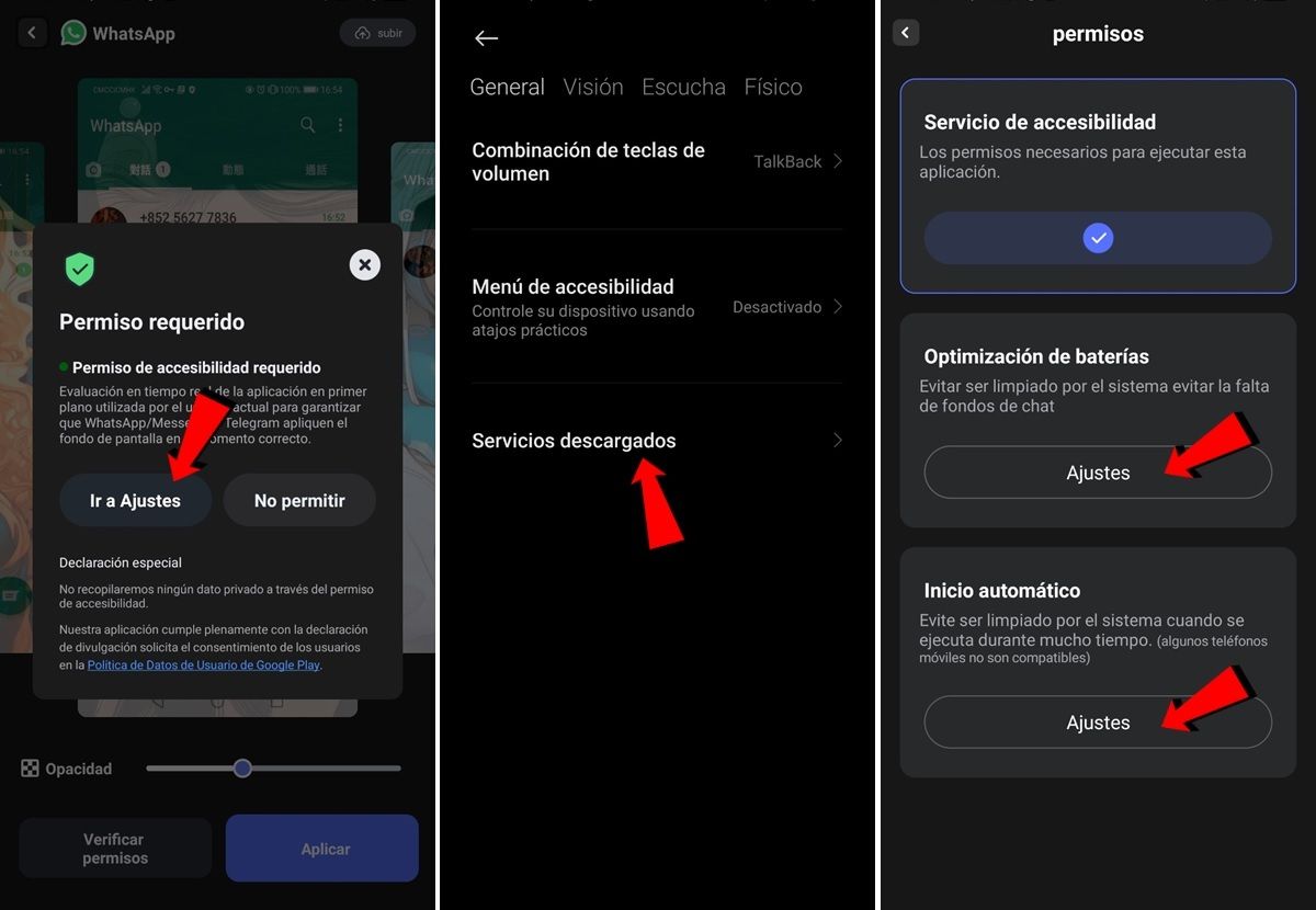 como usar WallFancy para poner un fondo en la pantalla personalizado en WhatsApp