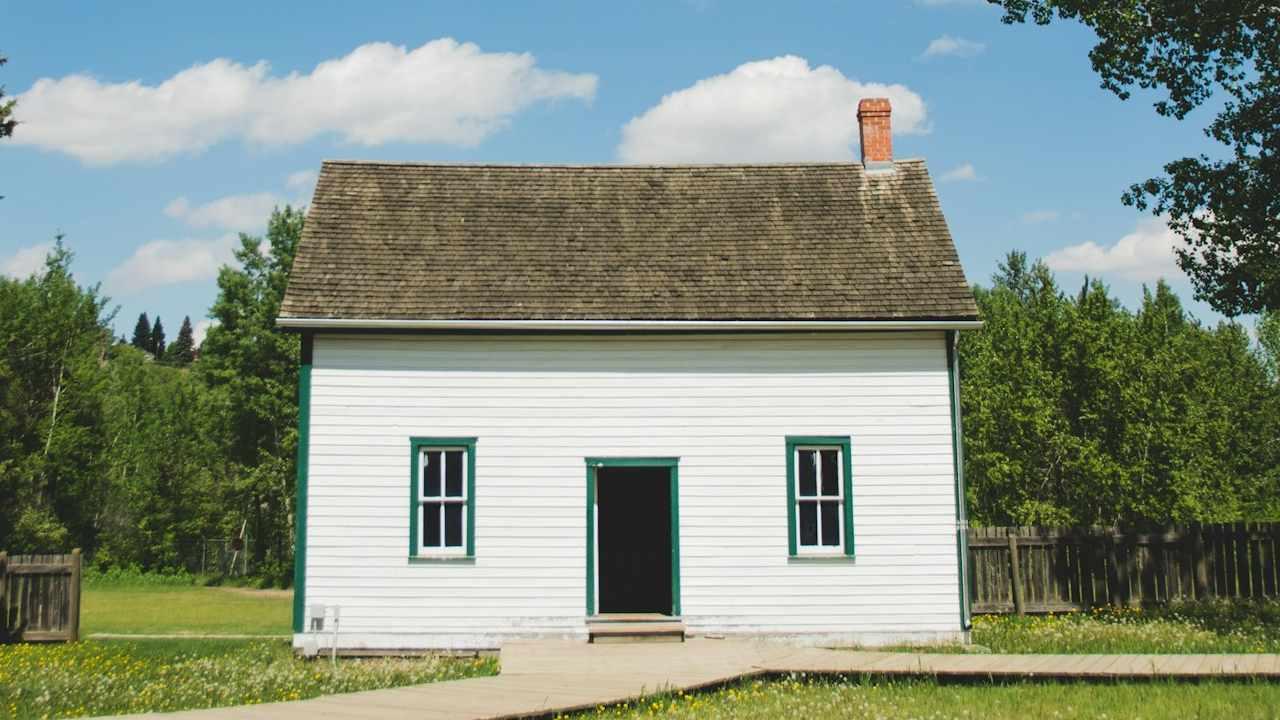 Una casa en el campo