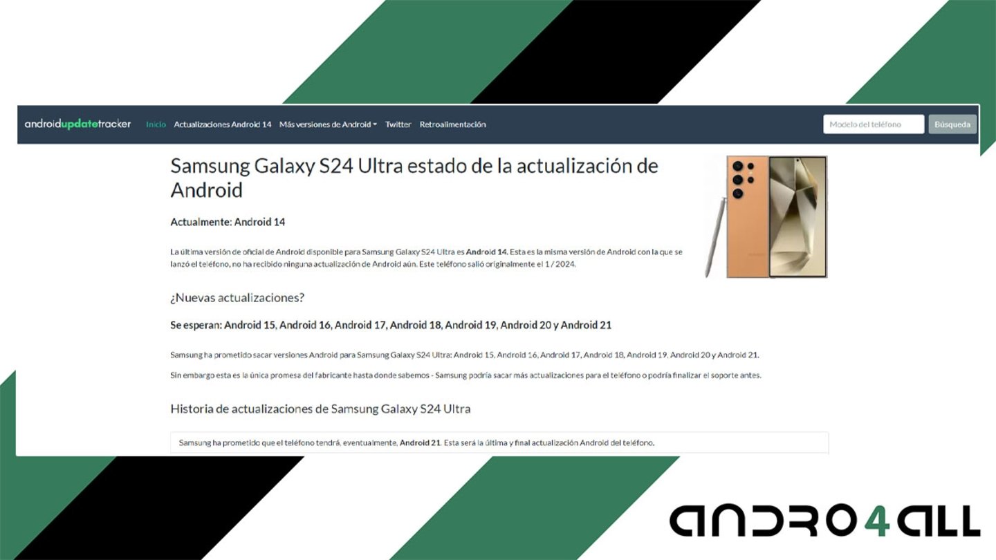 Cuantas actualizaciones le quedan a mi movil Android