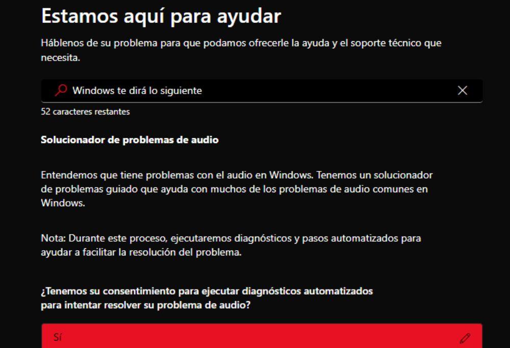 solucionador problemas audio windows