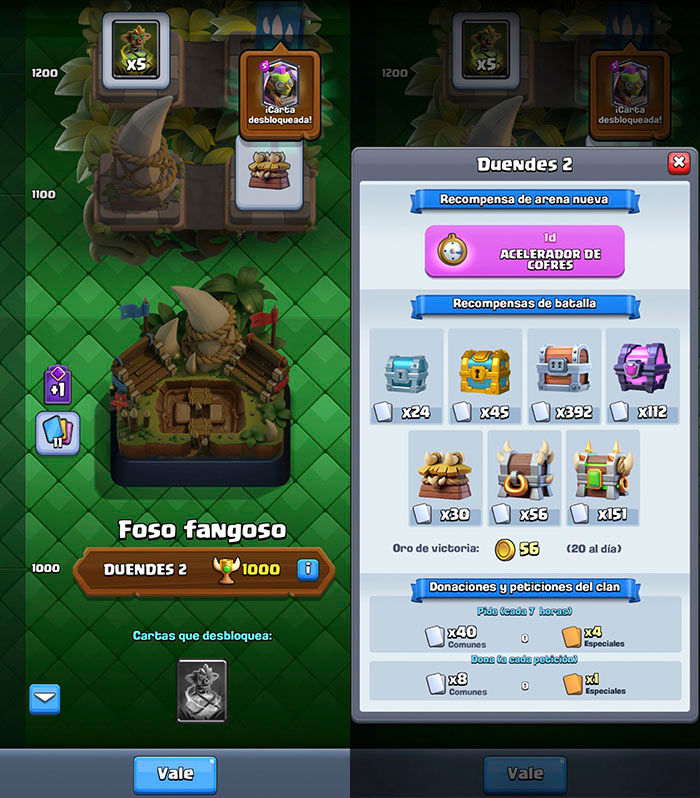 Mejores mazos arena Foso fangoso