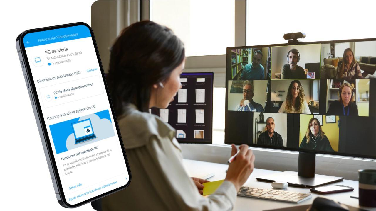 Priorización de videollamadas en Movistar
